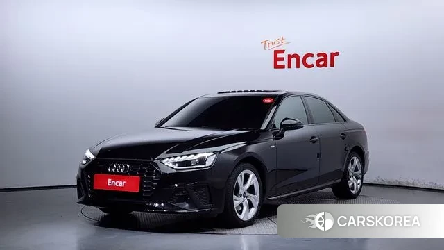 Audi A4 (B9) 2021 Черный из Кореи