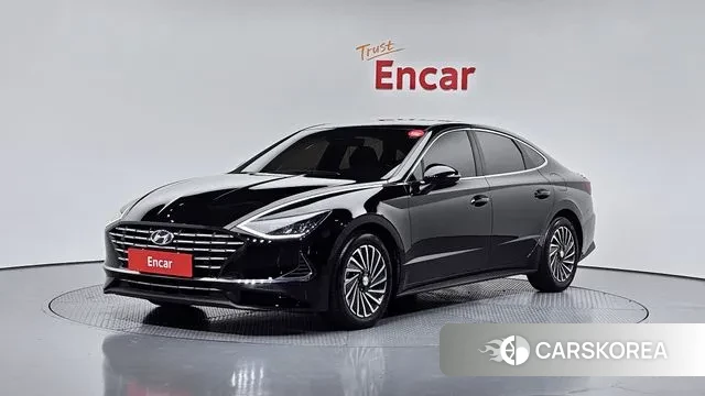 Hyundai Sonata Hybrid (DN8) 2021 Черный из Кореи