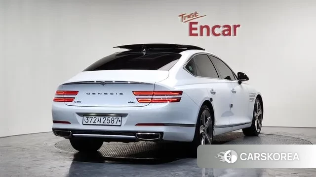 Genesis G80 (RG3) 2020 Белый из Кореи