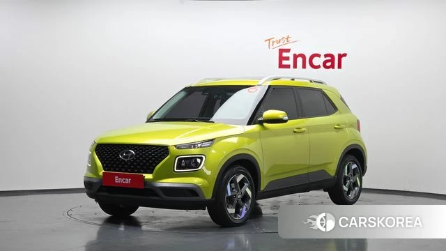 Hyundai Venue 2020 Светло-зеленый из Кореи