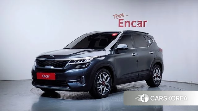 Kia Seltos 2020 Серый из Кореи