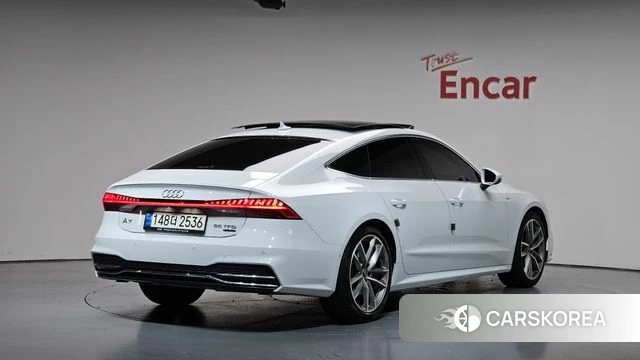 Audi A7 (4K) 2021 Белый из Кореи