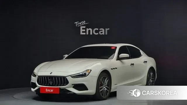 Maserati Ghibli 2019 Белый из Кореи