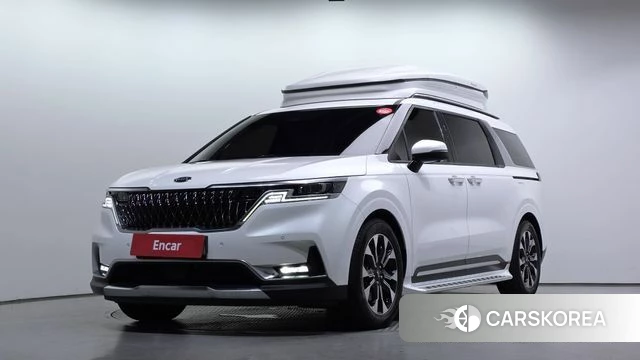 Kia Carnival 4th generation 2021 Белый из Кореи