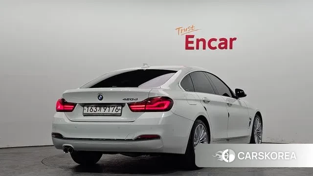 BMW 4 Series (F32) 2020 Белый из Кореи