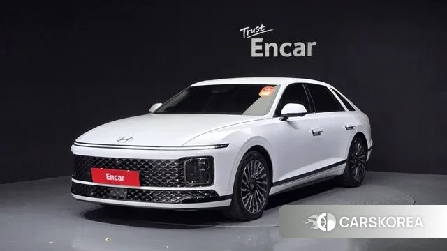 Hyundai Grandeur Hybrid (GN7) 2023 Белый из Кореи