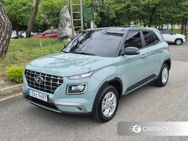 Hyundai Venue 2025 Светло-зеленый из Кореи