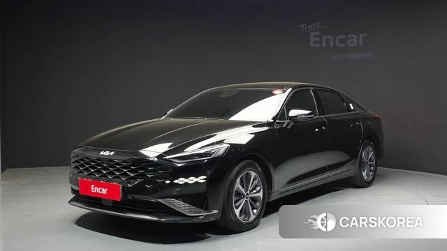 Kia K8 Hybrid 2022 Черный из Кореи