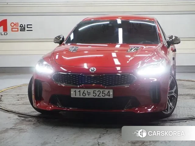 Kia Stinger 2020 Красный из Кореи