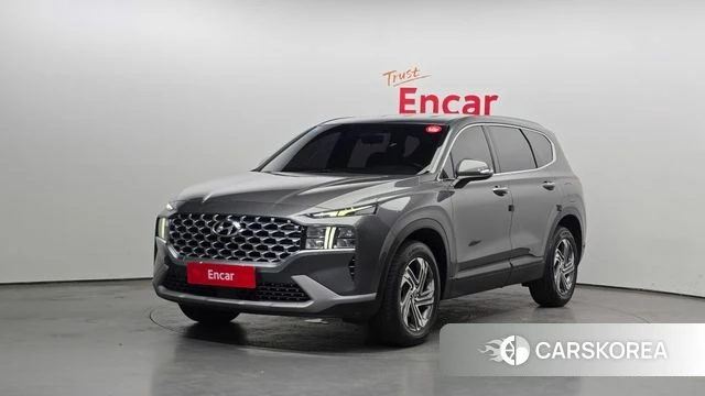 Hyundai The New Santa Fe 2020 Серый из Кореи