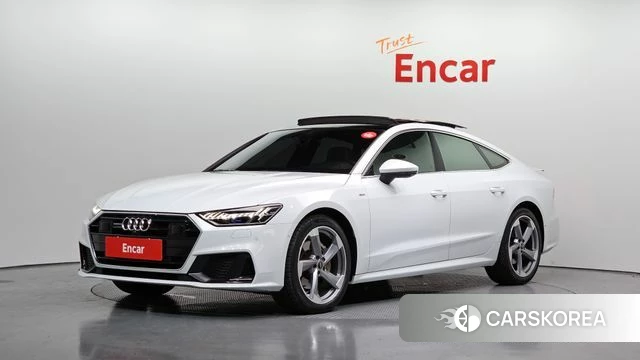 Audi A7 (4K) 2022 Белый из Кореи
