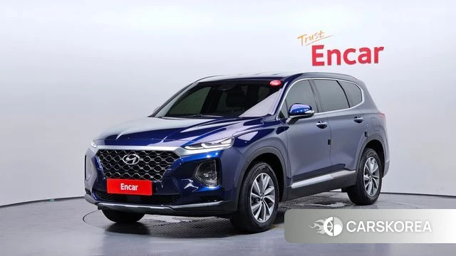 Hyundai Santa Fe TM 2019 Синий из Кореи