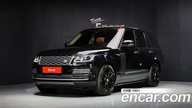 Land Rover Range Rover 4th Generation 2022 Черный из Кореи