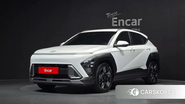 Hyundai Kona Hybrid (SX2) 2023 Белый из Кореи