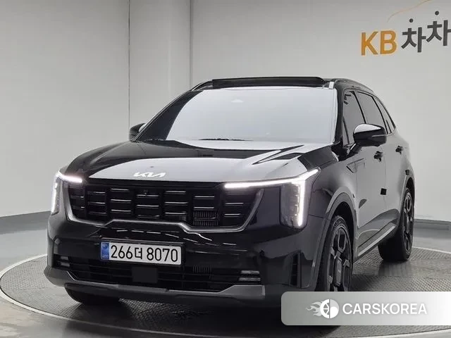 Kia The New Sorento 4th Generation 2024 Черный из Кореи