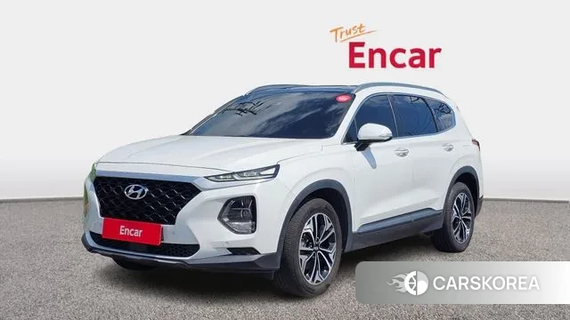 Hyundai Santa Fe TM 2018 Белый из Кореи