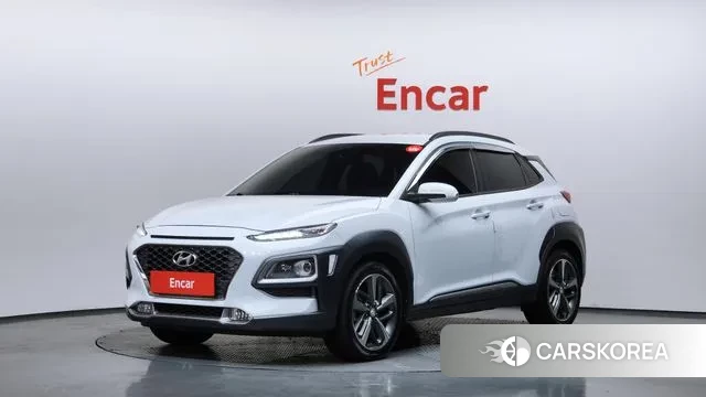 Hyundai Kona 2019 Белый из Кореи