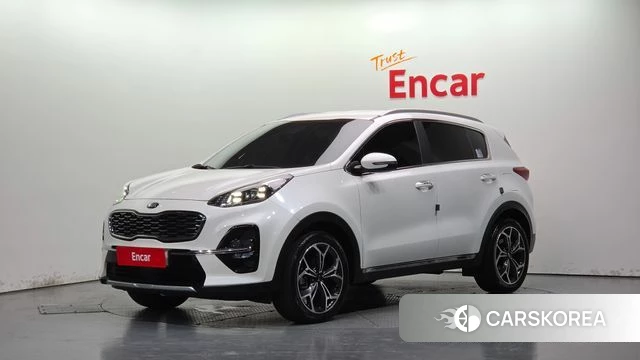 Kia Sportage The Bold 2021 Белый из Кореи