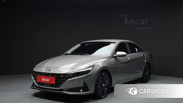 Hyundai Avante Hybrid (CN7) 2022 Серебристо-серый из Кореи