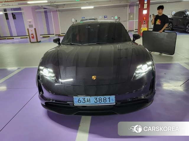 Porsche Taycan 2021 Черный из Кореи