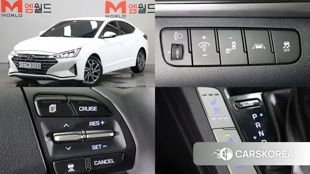 Hyundai The New Avante AD 2020 Белый из Кореи