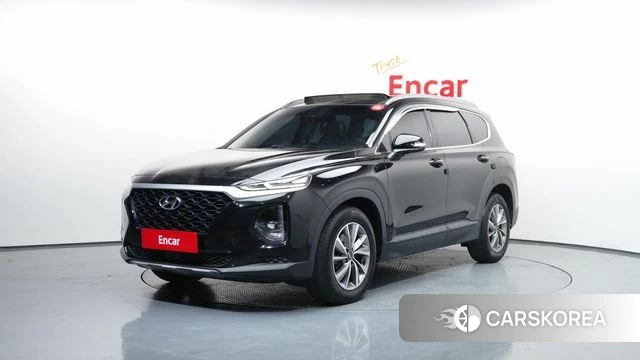 Hyundai Santa Fe TM 2018 Черный из Кореи