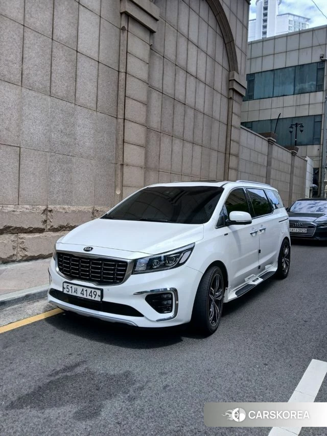 Kia The New Carnival 2018 Белый из Кореи