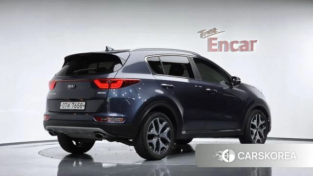 Kia Sportage 4th Generation 2018 Синий из Кореи