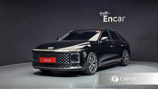 Hyundai Grandeur (GN7) 2023 Черный из Кореи