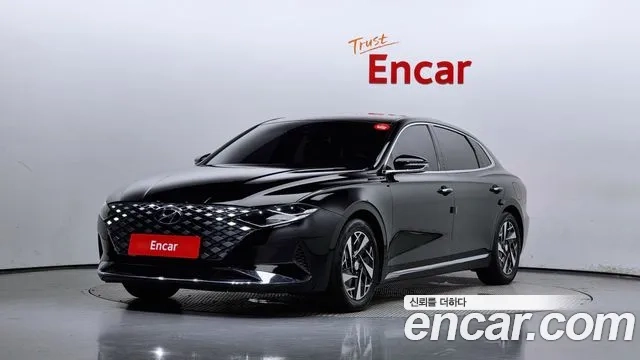 Hyundai The New Grandeur IG Hybrid 2020 Черный из Кореи