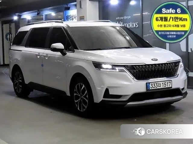 Kia Carnival 4th generation 2021 Белый из Кореи