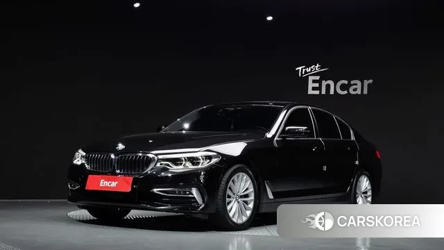 BMW 5 Series (G30) 2020 Черный из Кореи