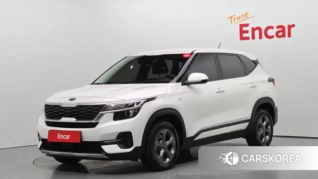 Kia Seltos 2021 Белый из Кореи