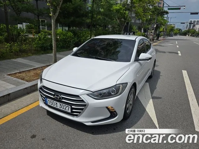 Hyundai Avante AD 2018 Белый из Кореи