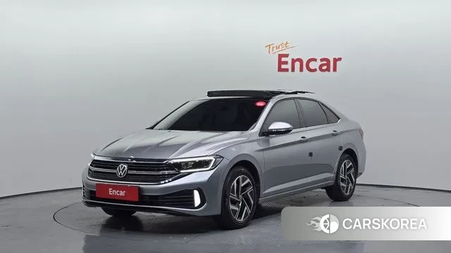 Volkswagen 7th Generation of Jetta 2024 Серебристо-серый из Кореи