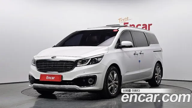 Kia All New Carnival 2018 Белый из Кореи