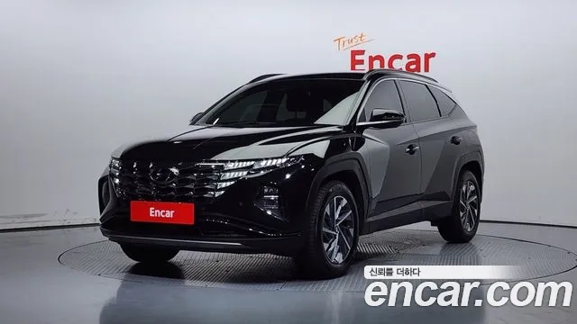 Hyundai Tucson Hybrid (NX4) 2023 Черный из Кореи