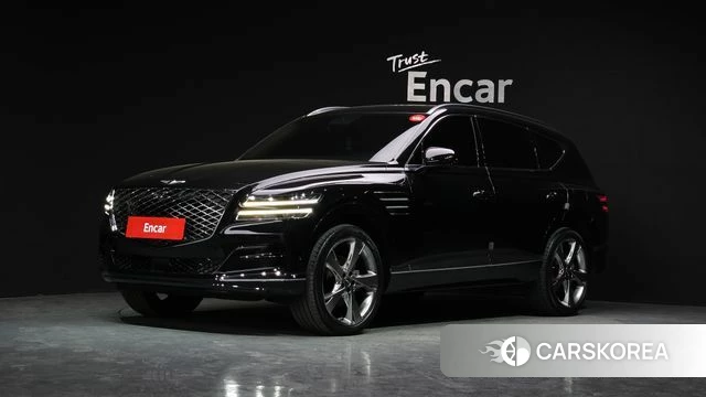 Genesis GV80 2021 Черный из Кореи