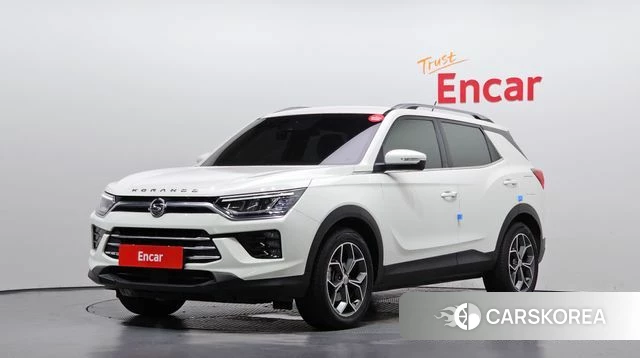Ssangyong Beautiful Korando 2019 Белый из Кореи