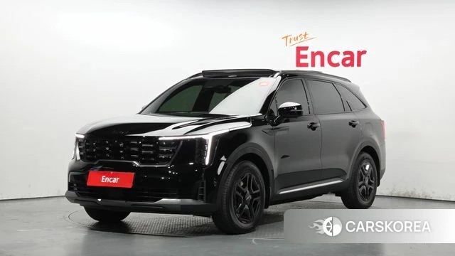 Kia The New Sorento 4th Generation 2024 Черный из Кореи