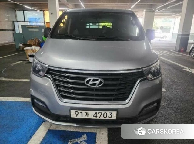 Hyundai The New Grand Starex 2021 Серебристо-серый из Кореи