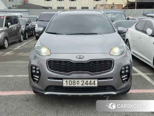 Kia Sportage 4th Generation 2018 Серый из Кореи