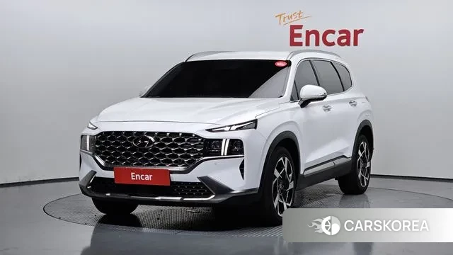 Hyundai The New Santa Fe 2022 Белый из Кореи
