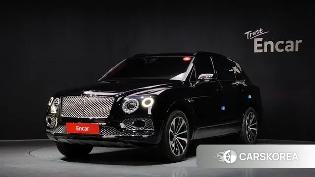 Bentley Bentayga 2020 Черный из Кореи