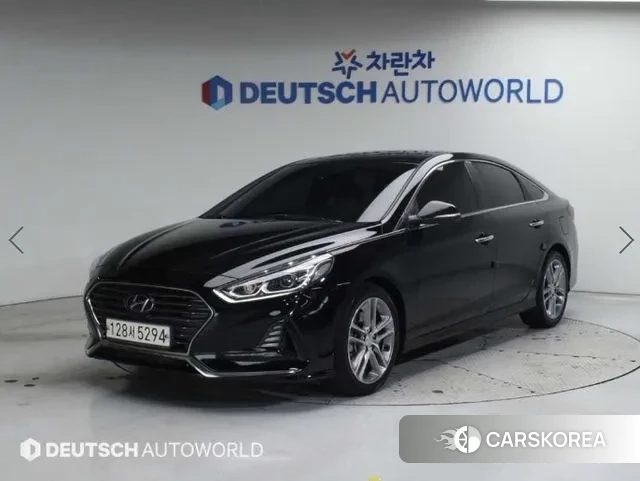 Hyundai Sonata New Rise 2018 Черный из Кореи