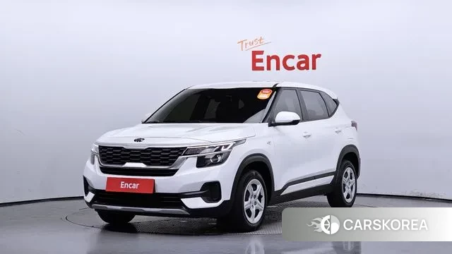 Kia Seltos 2021 Белый из Кореи