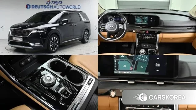 Kia Carnival 4th generation 2020 Черный из Кореи