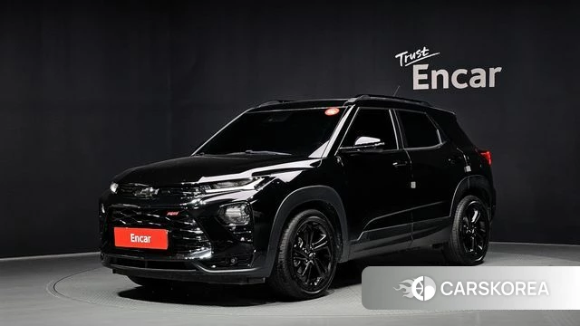 Chevrolet (GM Daewoo) Trailblazer 2021 Черный из Кореи