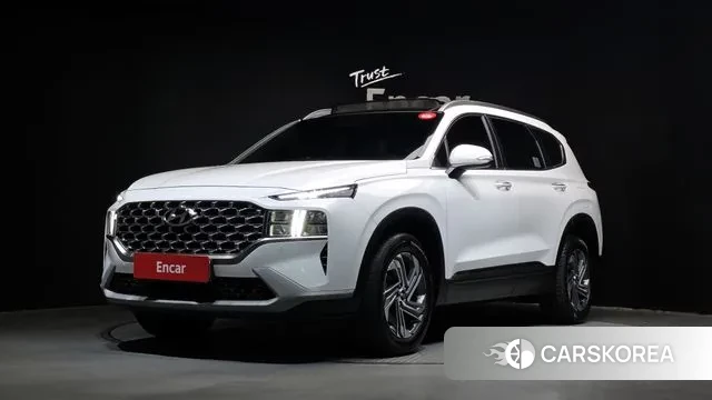 Hyundai The New Santa Fe 2023 Белый из Кореи