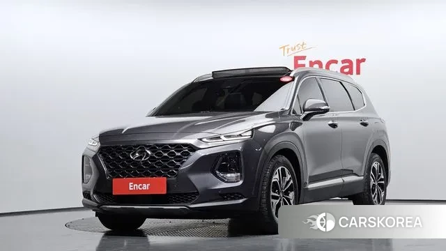 Hyundai Santa Fe TM 2018 Серый из Кореи